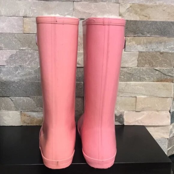 MoovBoot SuperGloss Tall Rubber/Sheepskin Boot - Picture 7 of 7